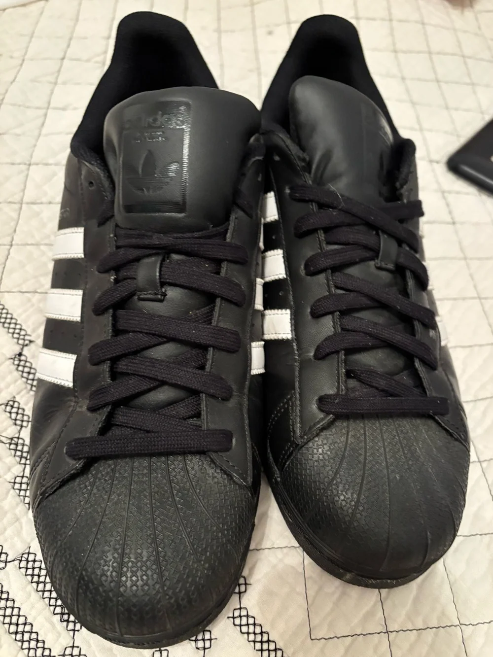 adidas superstar foundation black/white/black 12